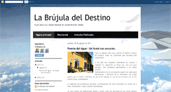 Desktop Screenshot of labrujuladeldestino.blogspot.com