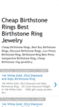 Mobile Screenshot of cheap-birthstone-ring.blogspot.com