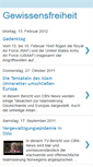 Mobile Screenshot of gewissensfreiheit.blogspot.com