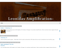 Tablet Screenshot of leonidasamplification.blogspot.com