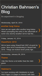 Mobile Screenshot of christianbahnsen.blogspot.com