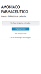 Mobile Screenshot of amoniacofarmaceutico.blogspot.com