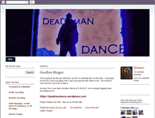 Tablet Screenshot of deadmandance.blogspot.com