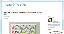 Desktop Screenshot of inkingofyoutoo.blogspot.com