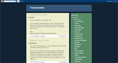 Desktop Screenshot of frankenst.blogspot.com