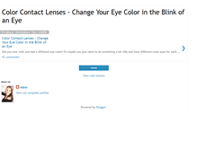 Tablet Screenshot of color-contactlenses.blogspot.com