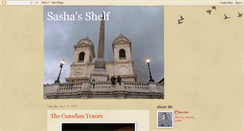 Desktop Screenshot of bookworm-sasha.blogspot.com