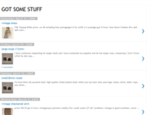 Tablet Screenshot of gotsomestuff.blogspot.com
