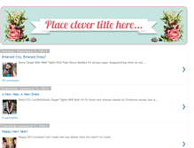 Tablet Screenshot of placeclevertitlehere.blogspot.com