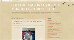 Desktop Screenshot of colegiomongelos.blogspot.com