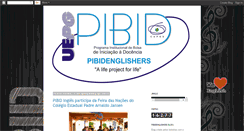 Desktop Screenshot of pibidingles.blogspot.com