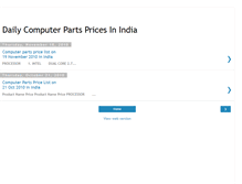 Tablet Screenshot of daily-computer-pricelist.blogspot.com