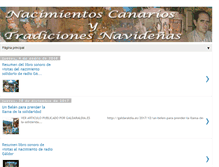 Tablet Screenshot of belenesynacimientoscanarios.blogspot.com