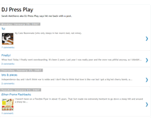 Tablet Screenshot of djpressplay.blogspot.com