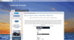 Desktop Screenshot of california-sunset.blogspot.com