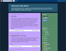 Tablet Screenshot of genovevasolis.blogspot.com