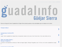 Tablet Screenshot of guadalinfoguejarsierra.blogspot.com