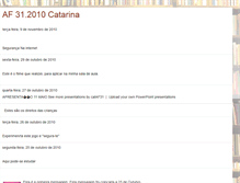 Tablet Screenshot of catarinaaf31.blogspot.com