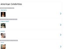 Tablet Screenshot of americancelebs.blogspot.com
