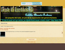 Tablet Screenshot of desdemiescritoriord.blogspot.com