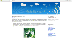 Desktop Screenshot of dailyhumour.blogspot.com