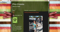 Desktop Screenshot of fourcrowns.blogspot.com