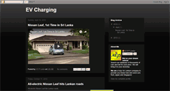 Desktop Screenshot of evcharging.blogspot.com