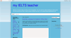 Desktop Screenshot of myieltsteacher.blogspot.com