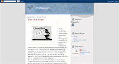 Desktop Screenshot of profissionaisrj.blogspot.com