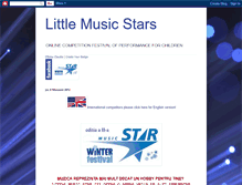 Tablet Screenshot of littlemusicstars.blogspot.com