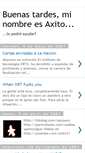 Mobile Screenshot of buenastardesminombreesaxito.blogspot.com