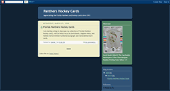 Desktop Screenshot of pantherscards.blogspot.com