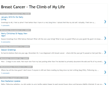 Tablet Screenshot of breastcancerclimb.blogspot.com