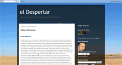 Desktop Screenshot of eldespertar-mike.blogspot.com