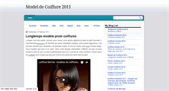 Desktop Screenshot of modeldecoiffure.blogspot.com