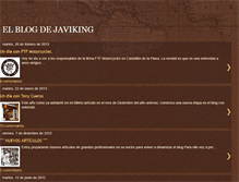 Tablet Screenshot of javikingbiker.blogspot.com