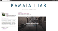 Desktop Screenshot of kamaialiar.blogspot.com