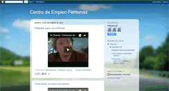 Desktop Screenshot of centrodeempleoferromax.blogspot.com