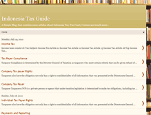 Tablet Screenshot of indonesiataxguide.blogspot.com