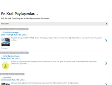 Tablet Screenshot of kralpaylasim.blogspot.com
