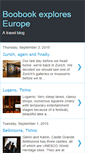 Mobile Screenshot of boobookexploreseurope.blogspot.com