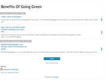 Tablet Screenshot of benefitsofgoinggreen.blogspot.com
