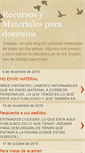 Mobile Screenshot of materialesparadocentes.blogspot.com