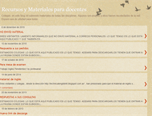 Tablet Screenshot of materialesparadocentes.blogspot.com