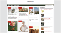 Desktop Screenshot of dailyphotoalbums.blogspot.com