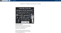 Desktop Screenshot of aboutthetallsite.blogspot.com