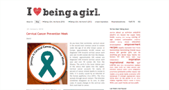 Desktop Screenshot of iheartbeingagirl.blogspot.com