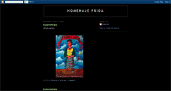 Desktop Screenshot of frida100.blogspot.com