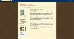 Desktop Screenshot of dukedogstory.blogspot.com