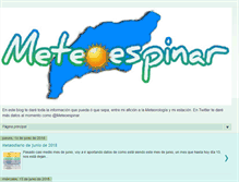 Tablet Screenshot of meteoespinar.blogspot.com